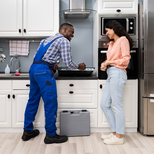 how long does it typically take to complete cooktop repair services in Shelby